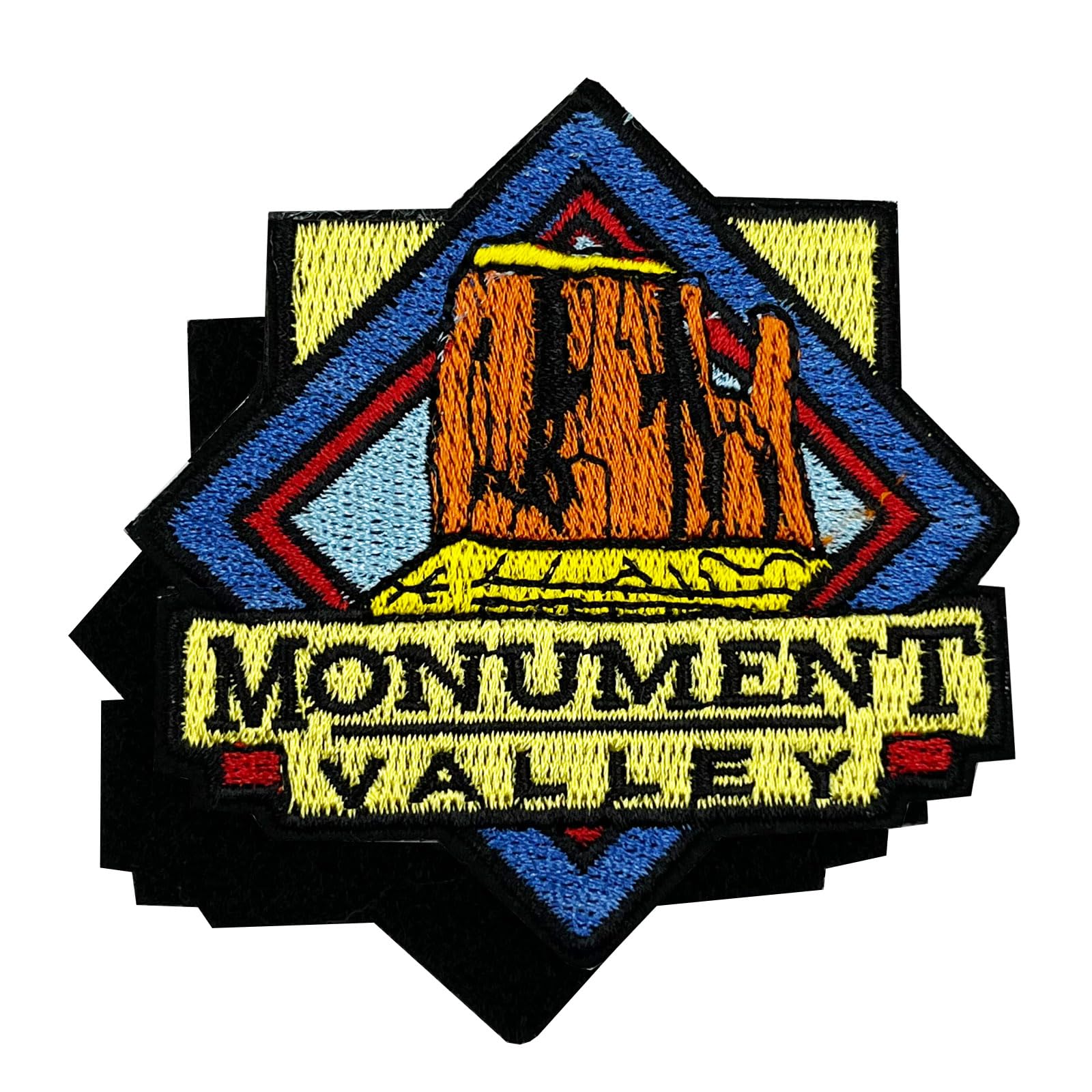 3'' Monument Valley National Park Travel Embroidered Hook and Loop Patch