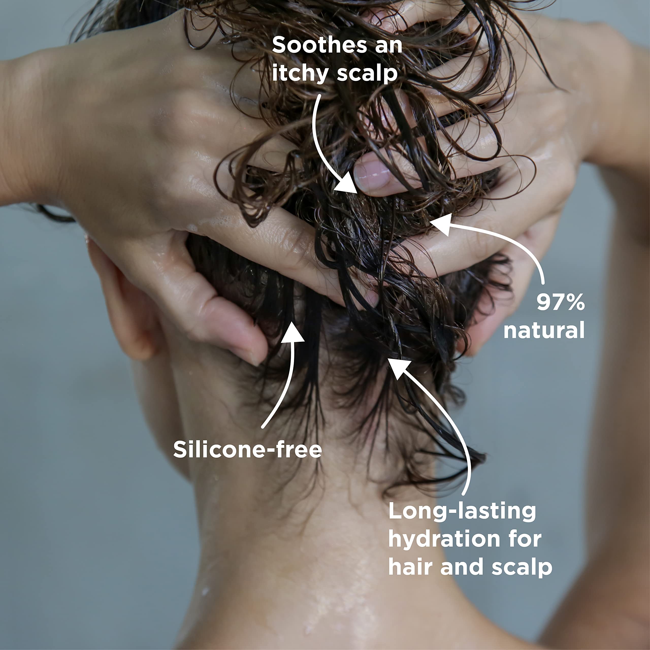 Sea Magik, Scalp Mask for Itchy Sensitive and Dry Scalp and Hair, 3 Organic Seaweed with Dead Sea Mud - Image 2