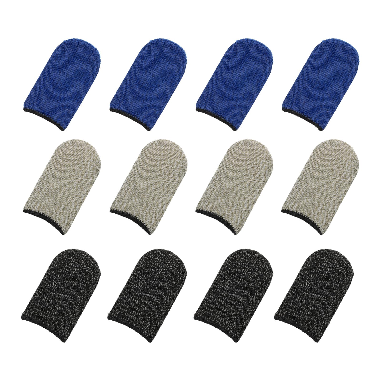 Mobile Doigt Pouce Manche Gris/ Noir, Anti-Transpiration