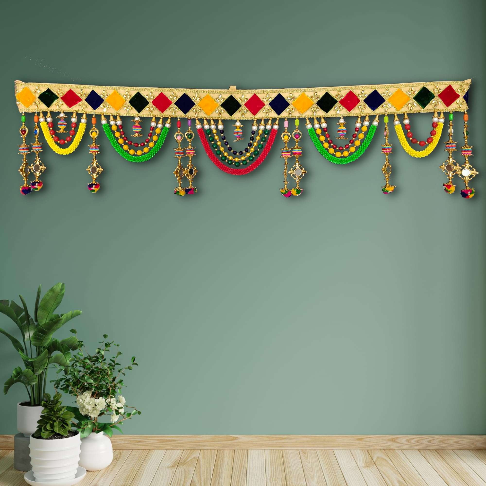 REPTUM DECOR Cotton Toran (37 inch, Multicolour) - Image 5 thumbnail