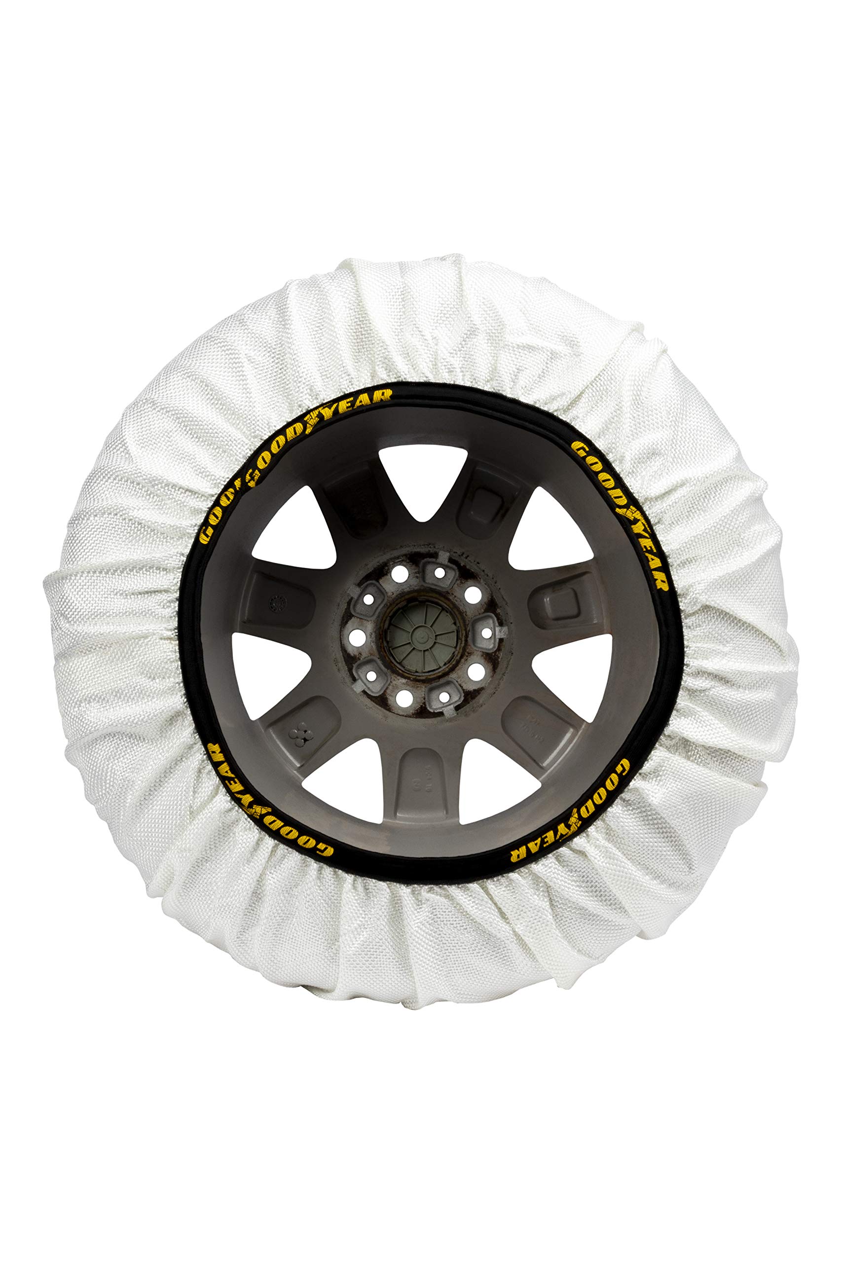 Goodyear Juego de 2 Cadenas de Nieve Textiles para Coche Goodyear Snow & Road Talla L