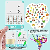 Vista 54 de WJPC 55 tarjetas, 106 tarjetas flash de alta frecuencia de primer grado, tarjetas de aprendizaje de fonética de primer grado para niños de 5, 6, 7