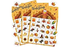 Thanksgiving Games: Bingo Fun for the Family