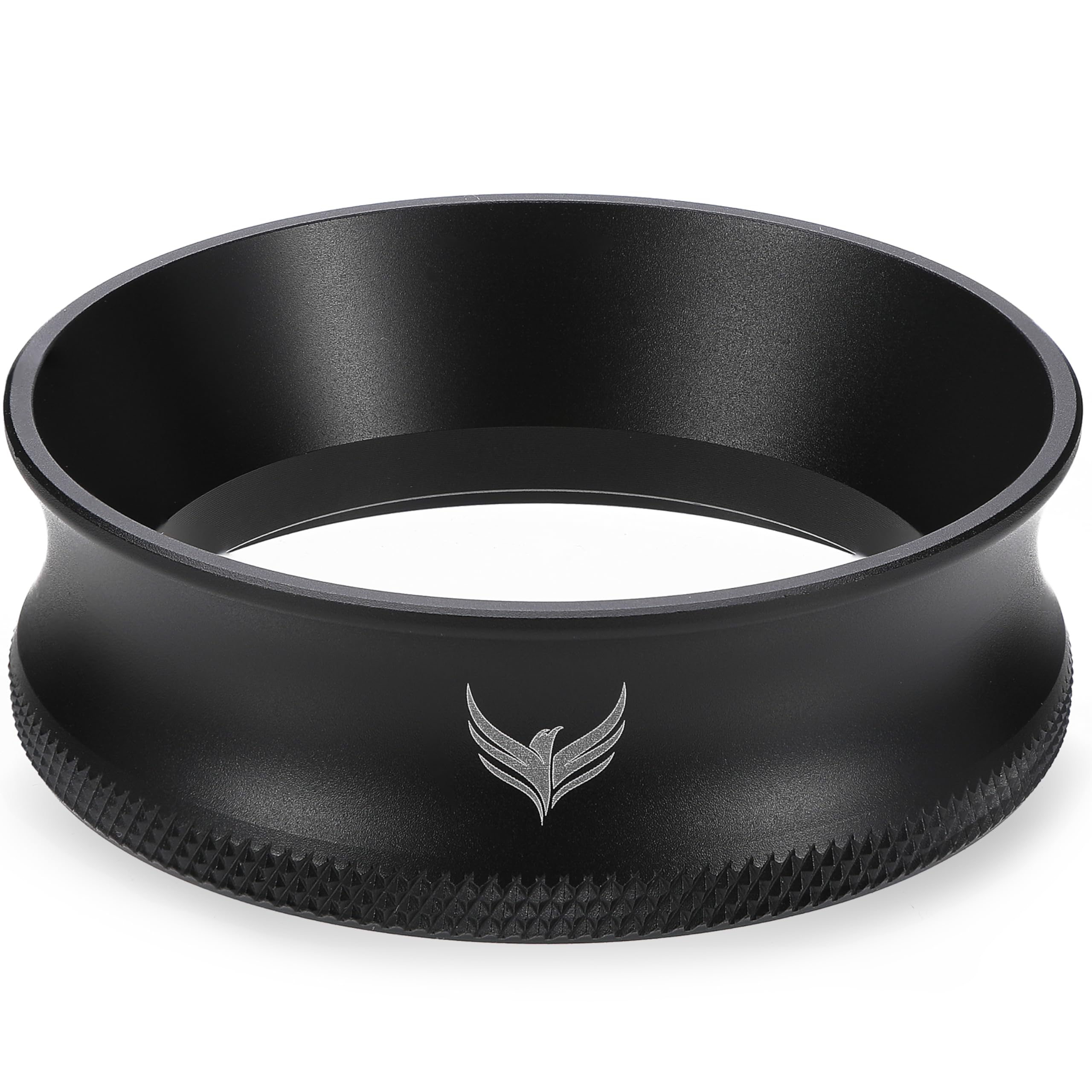 Set composto da imbuto dosatore magnetico da 58 mm per caffè espresso, anello dosatore e filtro compatibile con cestello portafiltro da 58 mm, accessori per macchine espresso di alta qualità