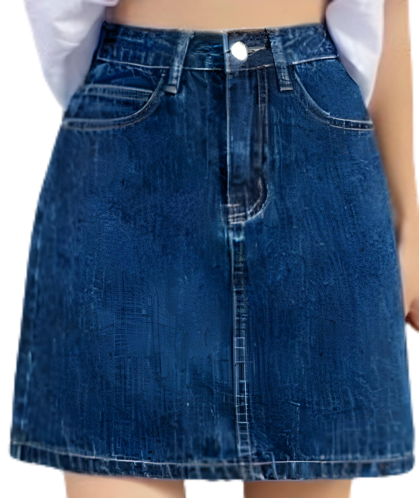 Amazon.co.jp: [GIVEK] デニムスカート ミニ レディース タイト