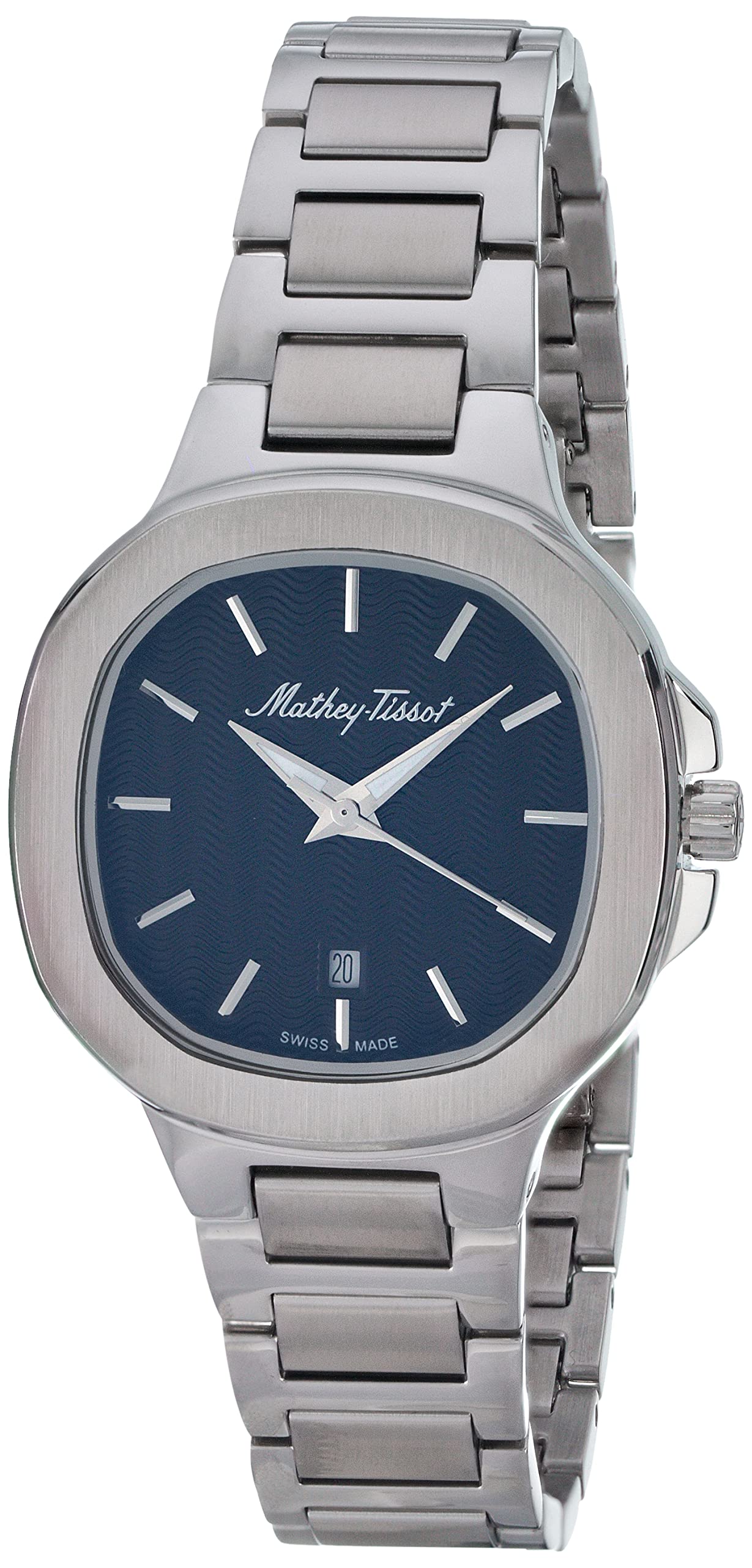 Mathey-Tissot Mathey Tissot D152AN Womens Quartz Watch, Analog Display and Stainless Steel Strap, Black