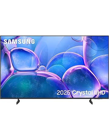 Samsung Crystal UHD 55" U7000F 4K, Crystal Processor 4k, 4k Upscaling, Object Tracking Sound Lite, One UI Tizen, Smart TV, 2025