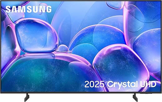 Samsung Crystal UHD 43" U7000F 4K, Crystal Processor 4k, 4k Upscaling, Object Tracking Sound Lite, One UI Tizen, Smart TV, 2025