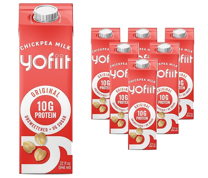 Yofiit Original Unsweetened Plant Based Milk with Pea