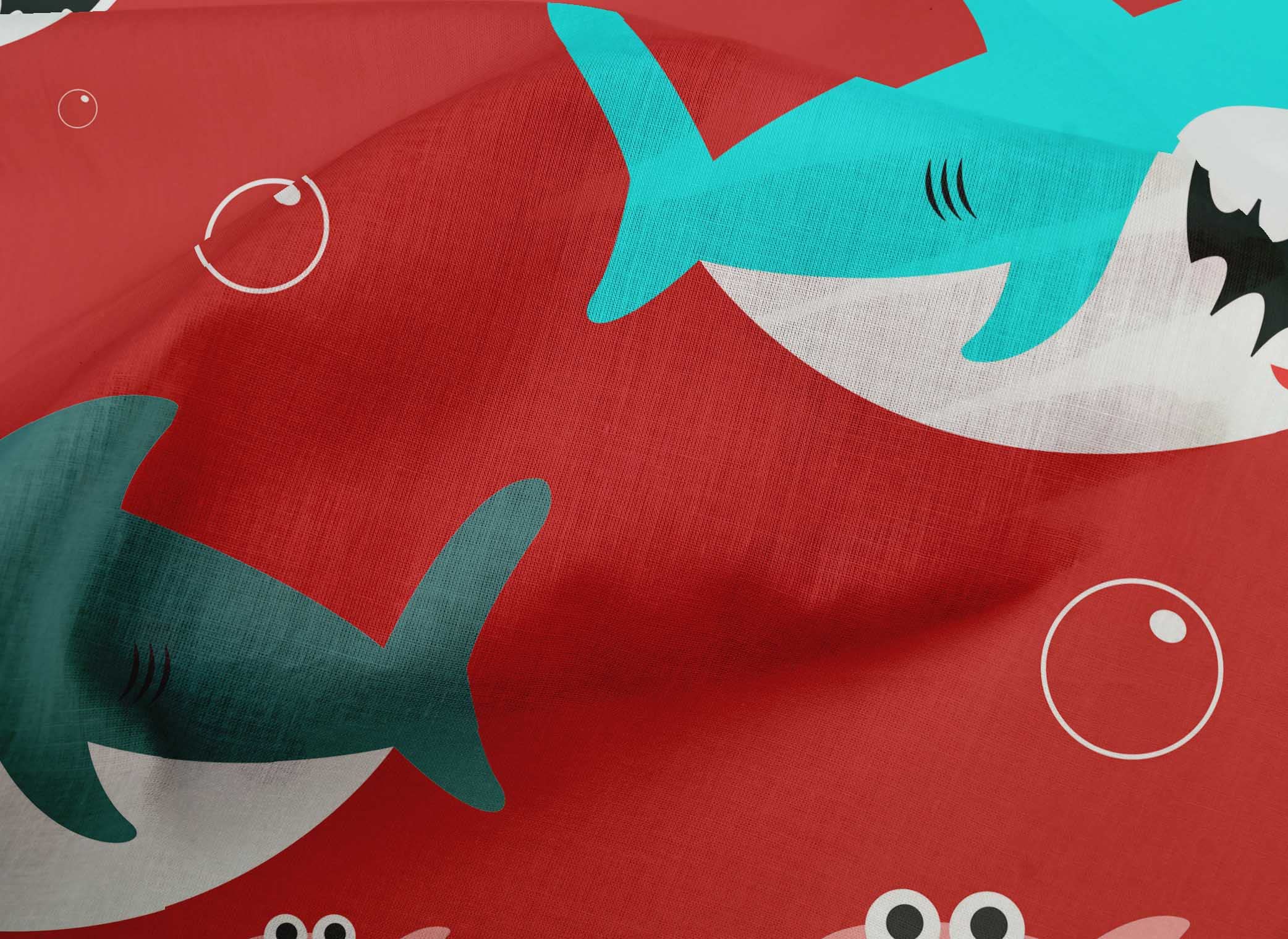 Amazon.com: oneOone Tela de algodón Cambric de color rojo con