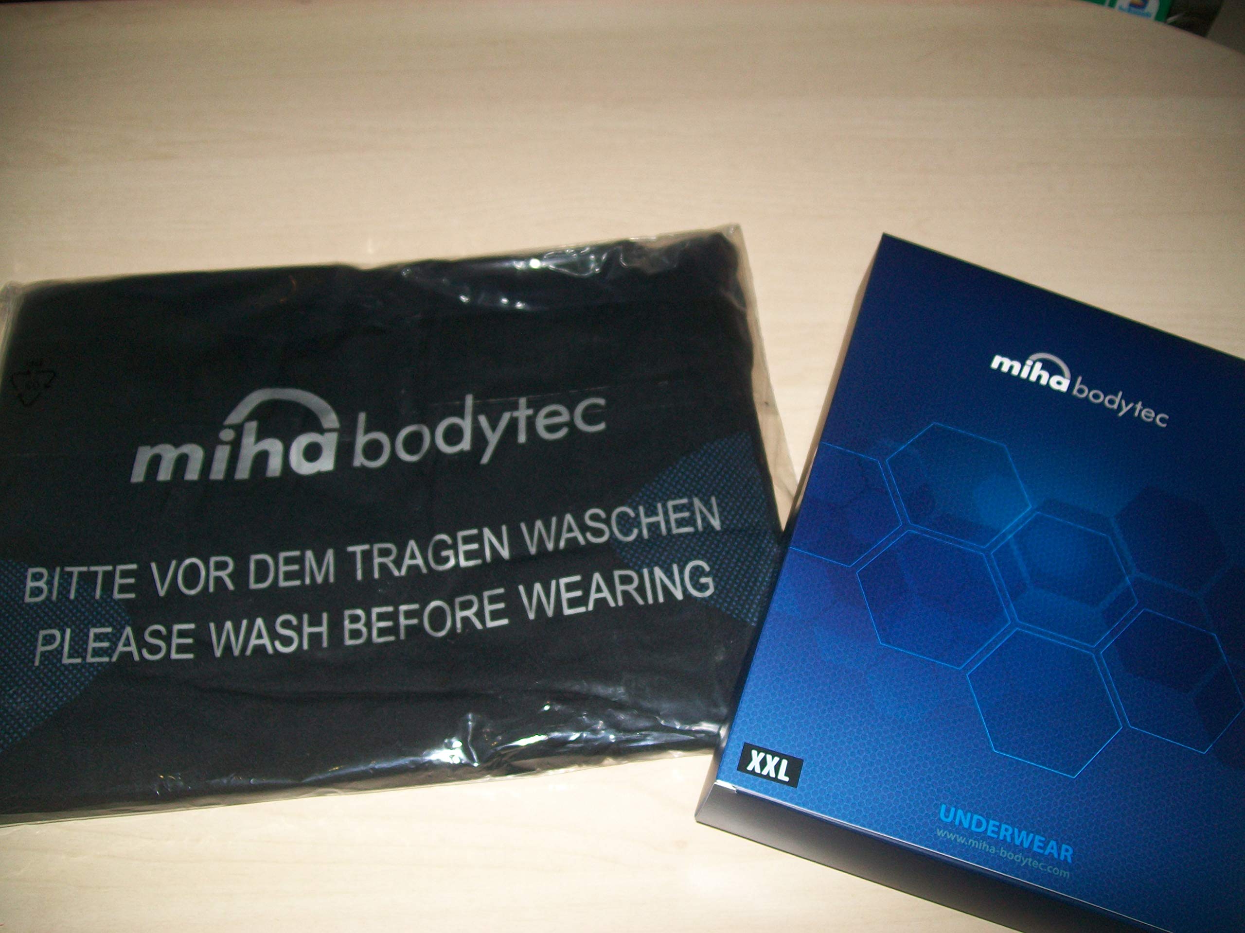 Miha Bodytec Original XS - XXL EMS Training Ensemble fonctionnel de sous-vêtements pour entraînement - Pantalon et chemise - Génération 2019