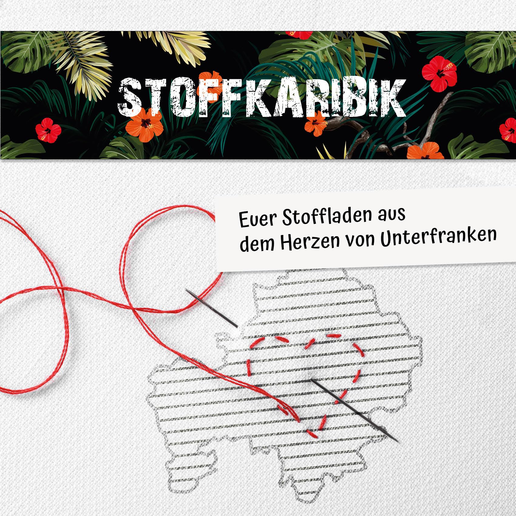 Bündchenstoff Schlauchware 95% Baumwolle - Altgrün/Mint