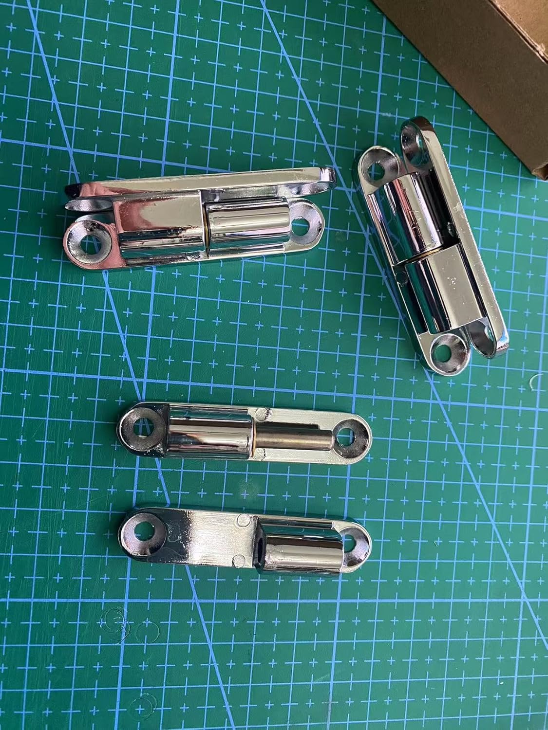 15PCS Door Hinge|Screw-in Hinge|Removable Zinc Alloy Silent Hinge 180 Degree Swivel|Applicable to All Kinds of Door Installations
