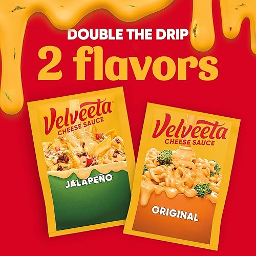 Miniatura 7 de Velveeta Bolsas originales para salsa de queso fundido 12 onzas paquete de 1