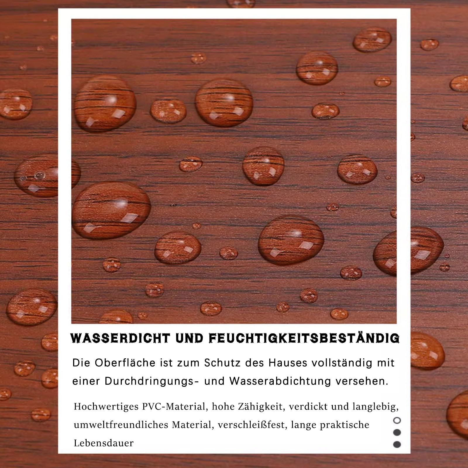 Samoprzylepna tapeta imitująca drewno Samoprzylepna folia meblowa imitująca drewno, wielokolorowa 30x(500-2000) cm(Tischschutz 011,30 x 1000 cm)