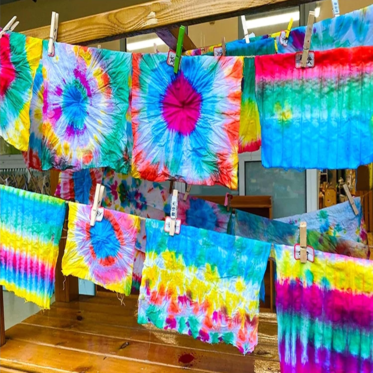 Lightweight Thin White Beach Towels for Tie Dye,35"x71" Pool Towel