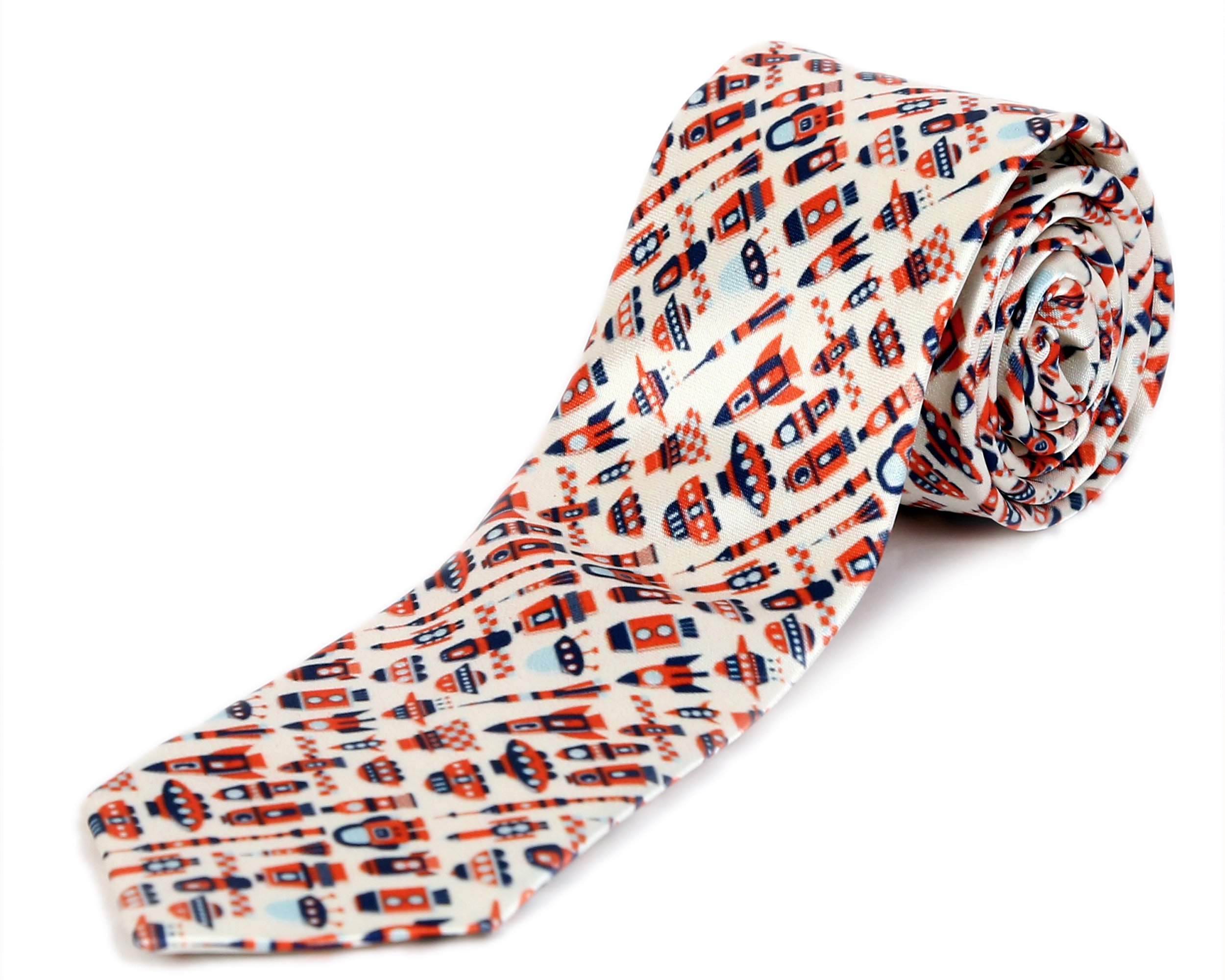 Blacksmith Out of Space Design Tie for Men