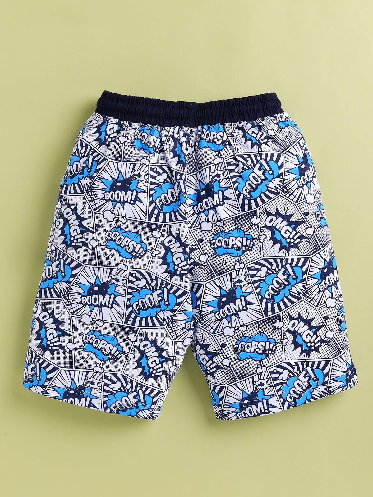 Bumchums RUPA - Completo senza maniche con maglietta e pantaloni a girocollo per ragazzo, abbigliamento casual, trendy e carino, stampato
