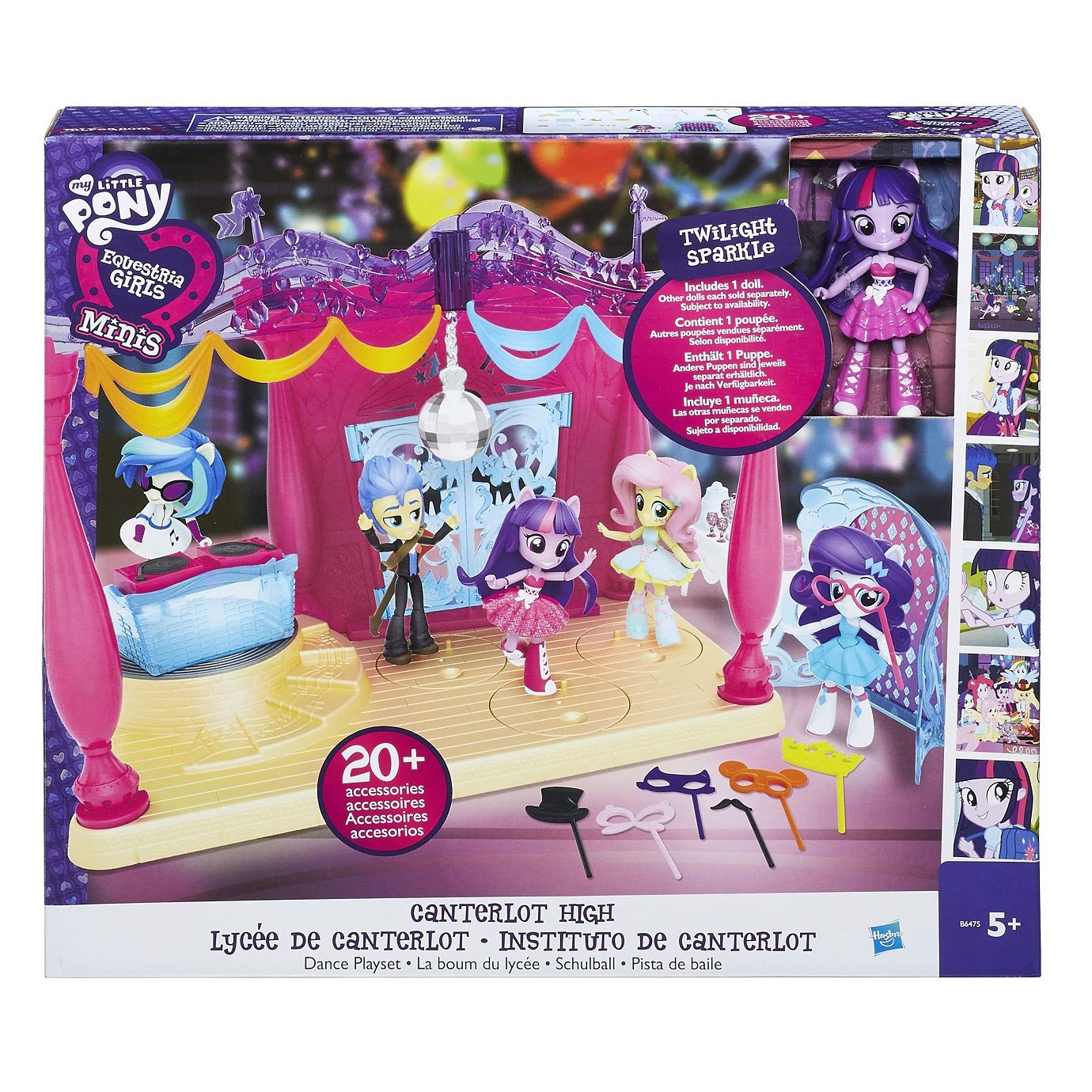Hasbro B6475EU40 My Little Pony Equestria Girls Minis at Disko Puppe