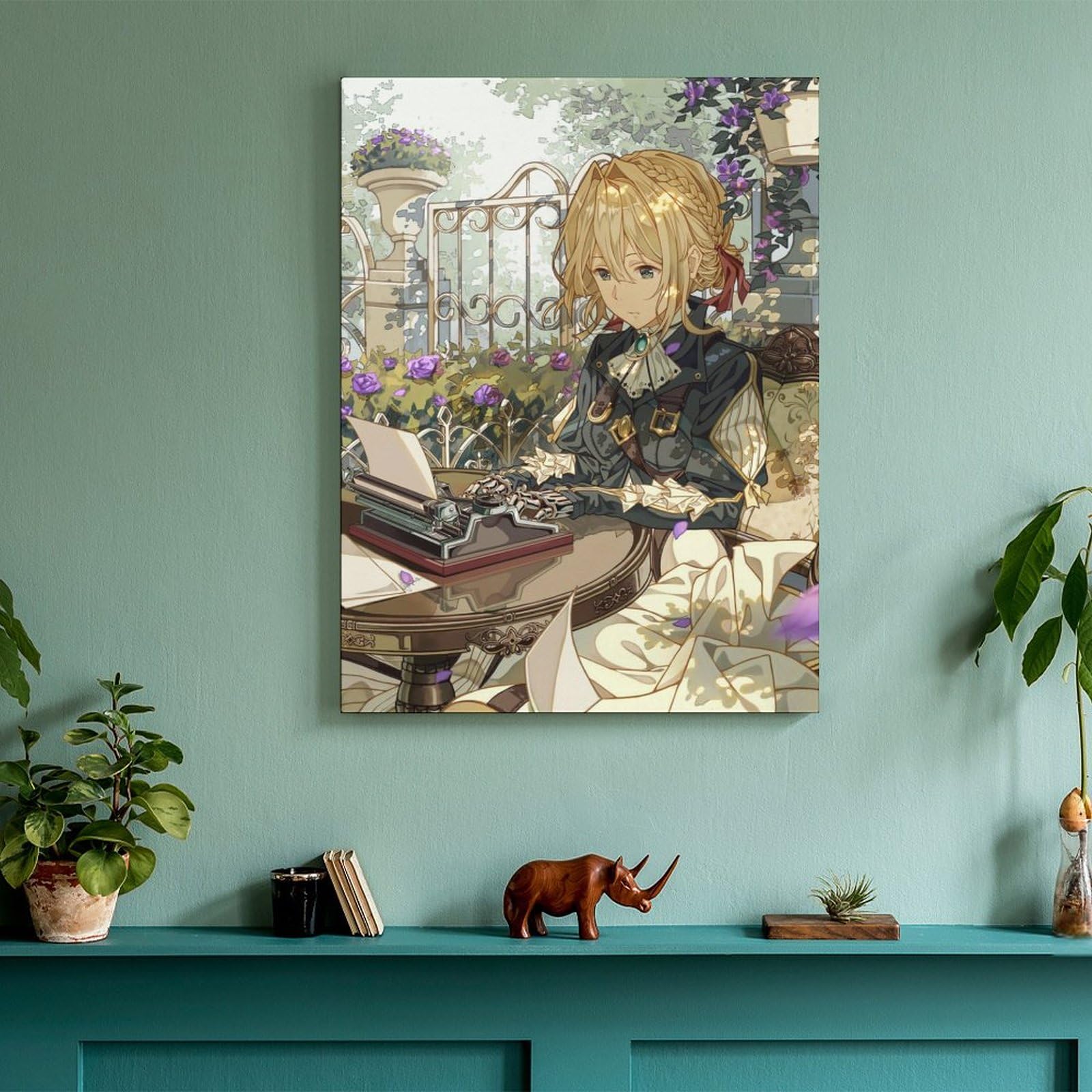 Amazon.co.jp: ヴァイオレットエヴァーガーデン イラスト 掛け絵