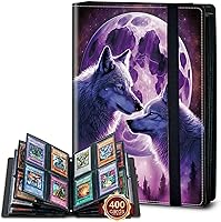 Vista 19 de Rossy Carpeta para tarjetas coleccionables, 9 bolsillos, impermeable, para coleccionar tarjetas, con 360 bolsillos laterales de carga para tarjetas