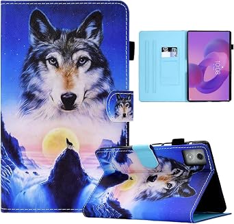 Case for Lenovo Idea Tab Pro 12.7 Inch 2025, Protective Cover Case with Stand Function for Lenovo Idea Tab Pro 12.7 Inch 2025, Wolf