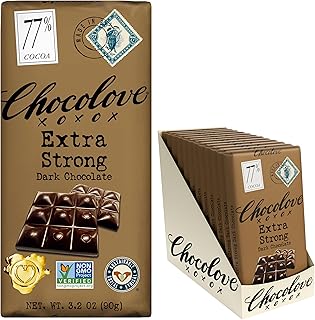 Chocolove Dark Chocolate Bars 77% Cocoa