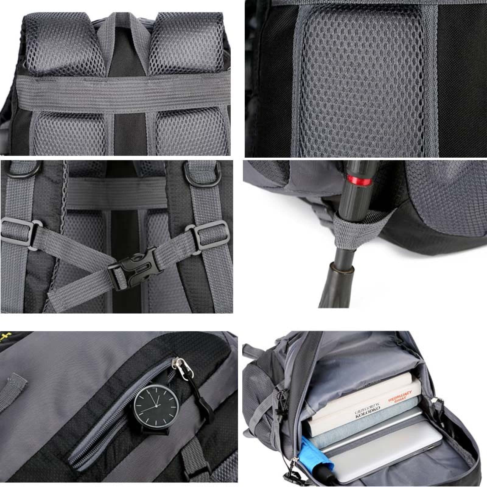 Zaino da viaggio unisex impermeabile da 40 litri Borsa sportiva Zaino da campeggio per escursionismo alpinismo all'aperto