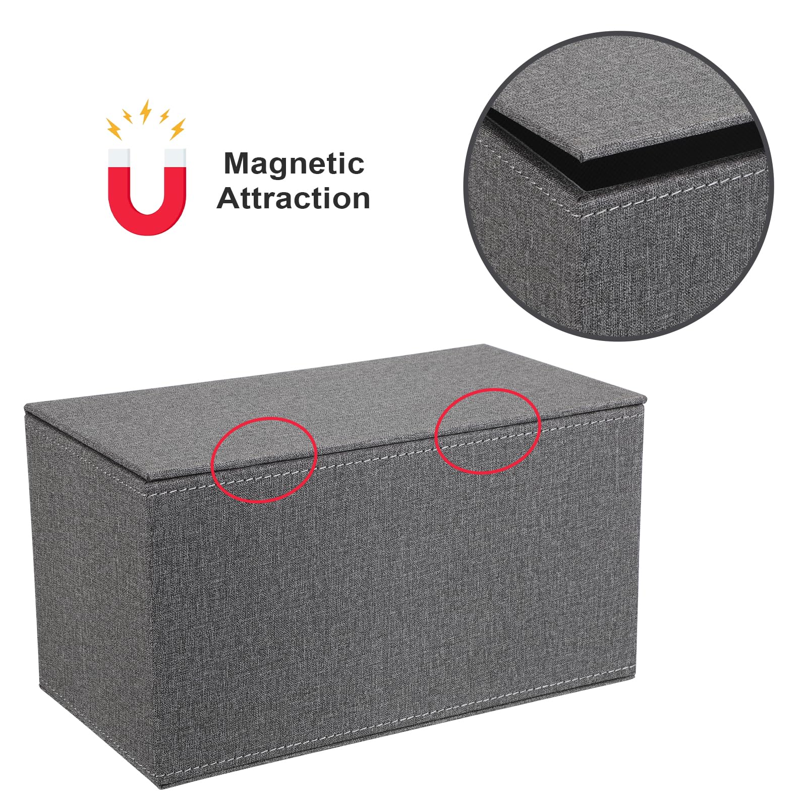 小物 HUMAN MADE Tissue Box Grey Amazon.com: Sumnacon Square Linen Tissue Box Cover - Stylish