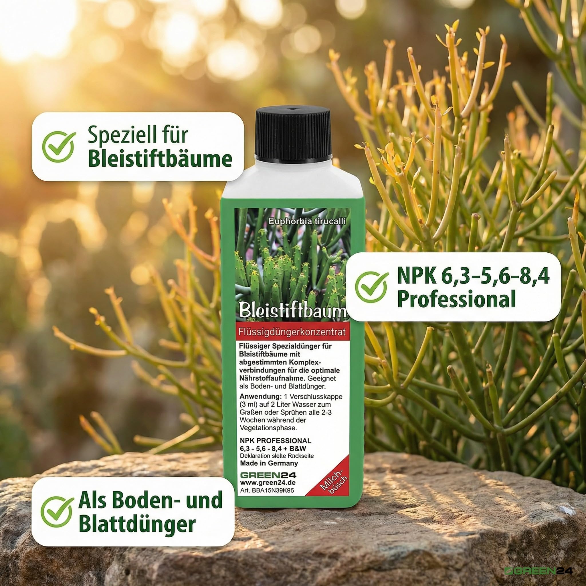 Bleistiftbaum-Dnger - Euphorbia tirucalli: Optimaler NPK Flssigdnger fr  Ihren Milchbusch 250 ml : Amazon.de: Garten