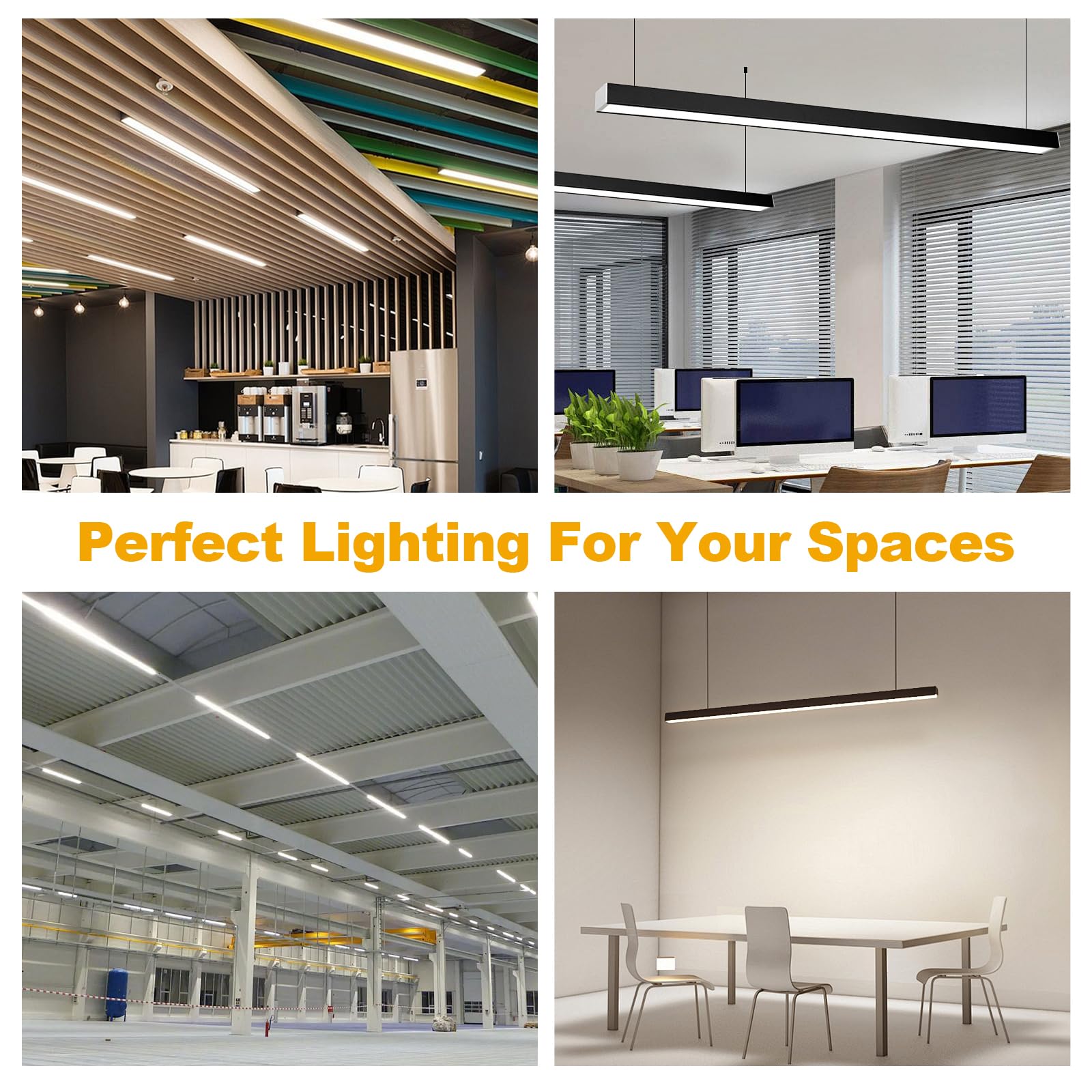 6 Pack F24T5/835/HO Fluorescent Light Bulb, 22 inch T5 Linear Tube 24W 3500K Soft Warm, 1800 Lumens High Output,86 CRI, G5 Mini Bi-Pi Base - image 6