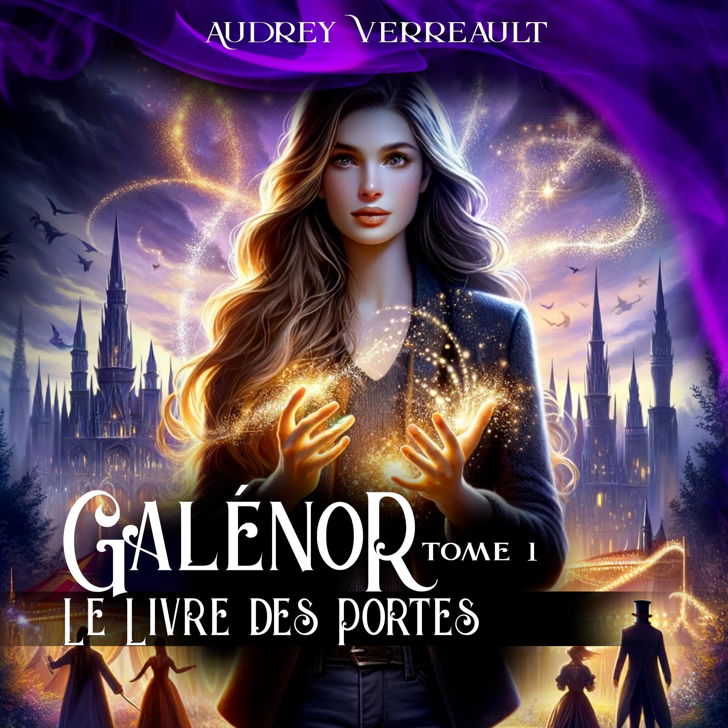 Cover art for Le livre des Portes: Une saga de Fantasy et d’amour Interdit [The Book of Doors: A Saga of Fantasy and Forbidden Love]