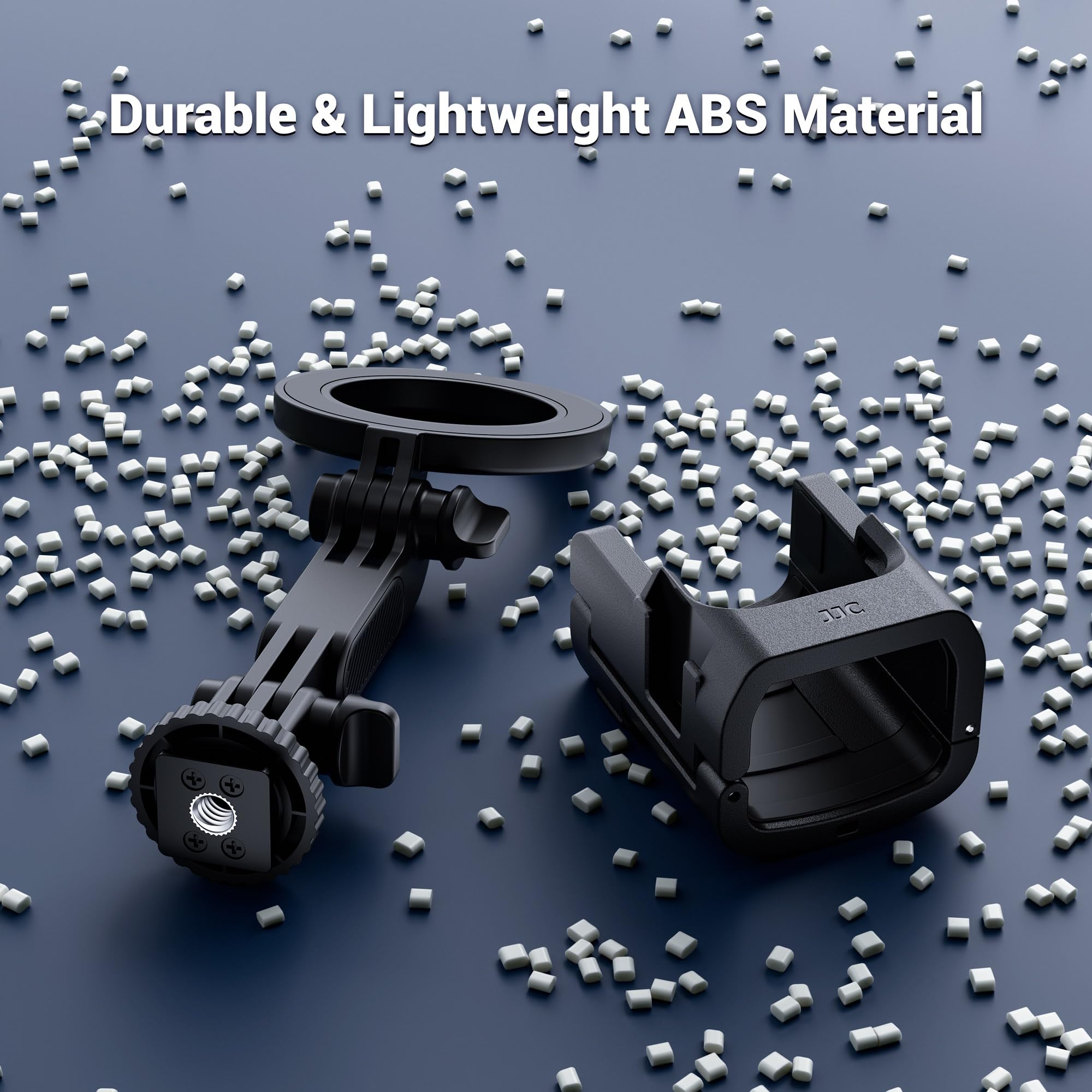 JJC Magnetische Handyhalterung für DJI Osmo Pocket 4 3 Handy Halterung | Pocket3 Pocket4 Creator Kreativ Combo Magnetischer Handy Halter, Erweiterungsadapter mit Kaltblitzschuh für Mikrofon Leuchte