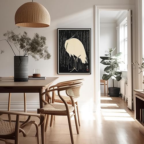 Miniatura 342 de Poster Master Póster vintage de flamenco americano, estampado retro de flamenco rosa, arte de pájaro, regalo para él, ella, amante de los animales,