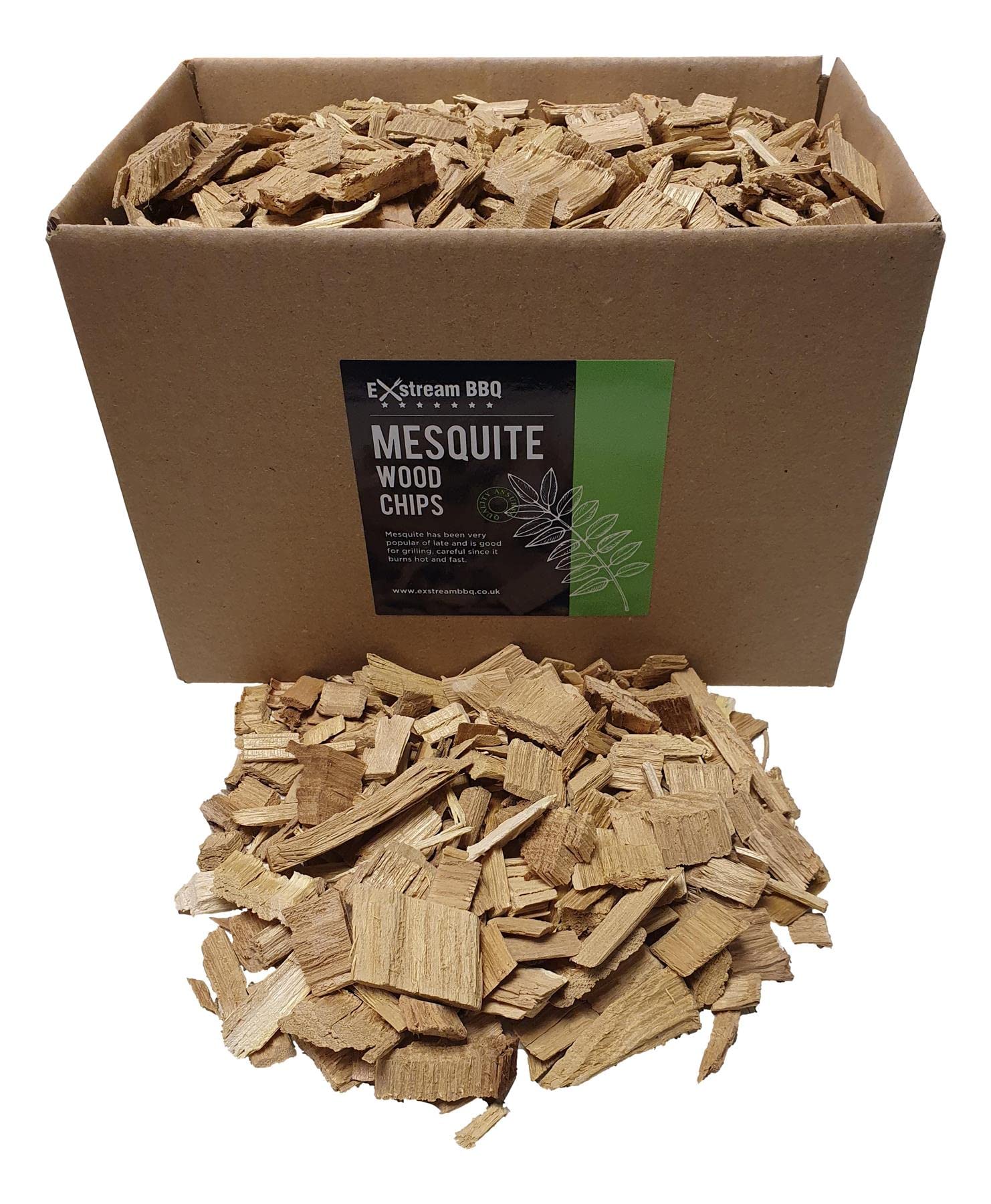 Exstream BBQ Barbecue Smoking Wood Chips *Over 16 Great Flavours in 1, 5 & 10 Litres* (Mesquite 5 Litre)