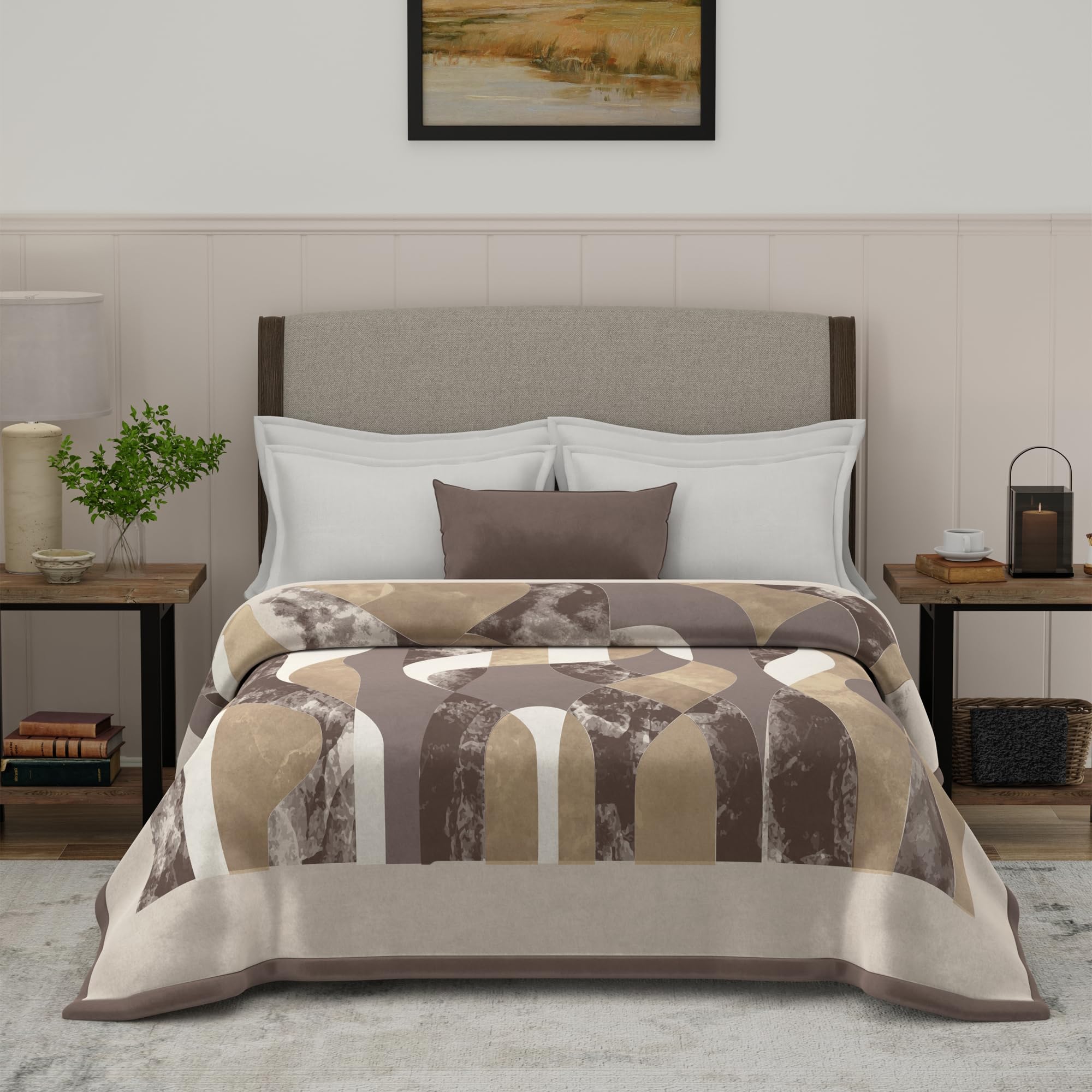 MYTRIDENT Mink Blanket - Super Soft & Cozy Double Bed -31