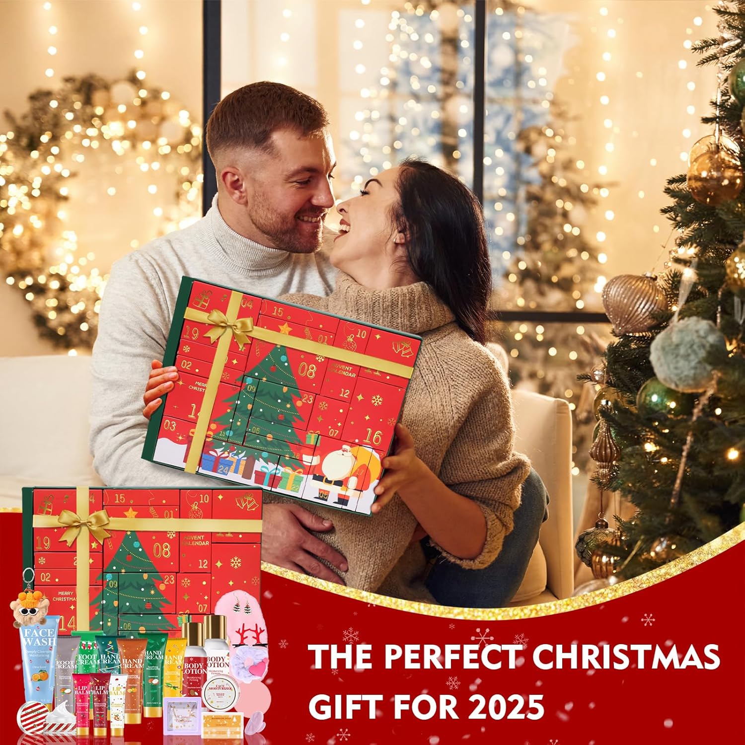 Beauty Advent Calendar 2025 for Adults Women & Teen Girls – 24 Days of Skincare, Bath & Body Gift Sets, Perfect Christmas Countdown Calendar & New Year Gifts Baskets for Girlfriend, Wife, Mom, Girls - Image 5