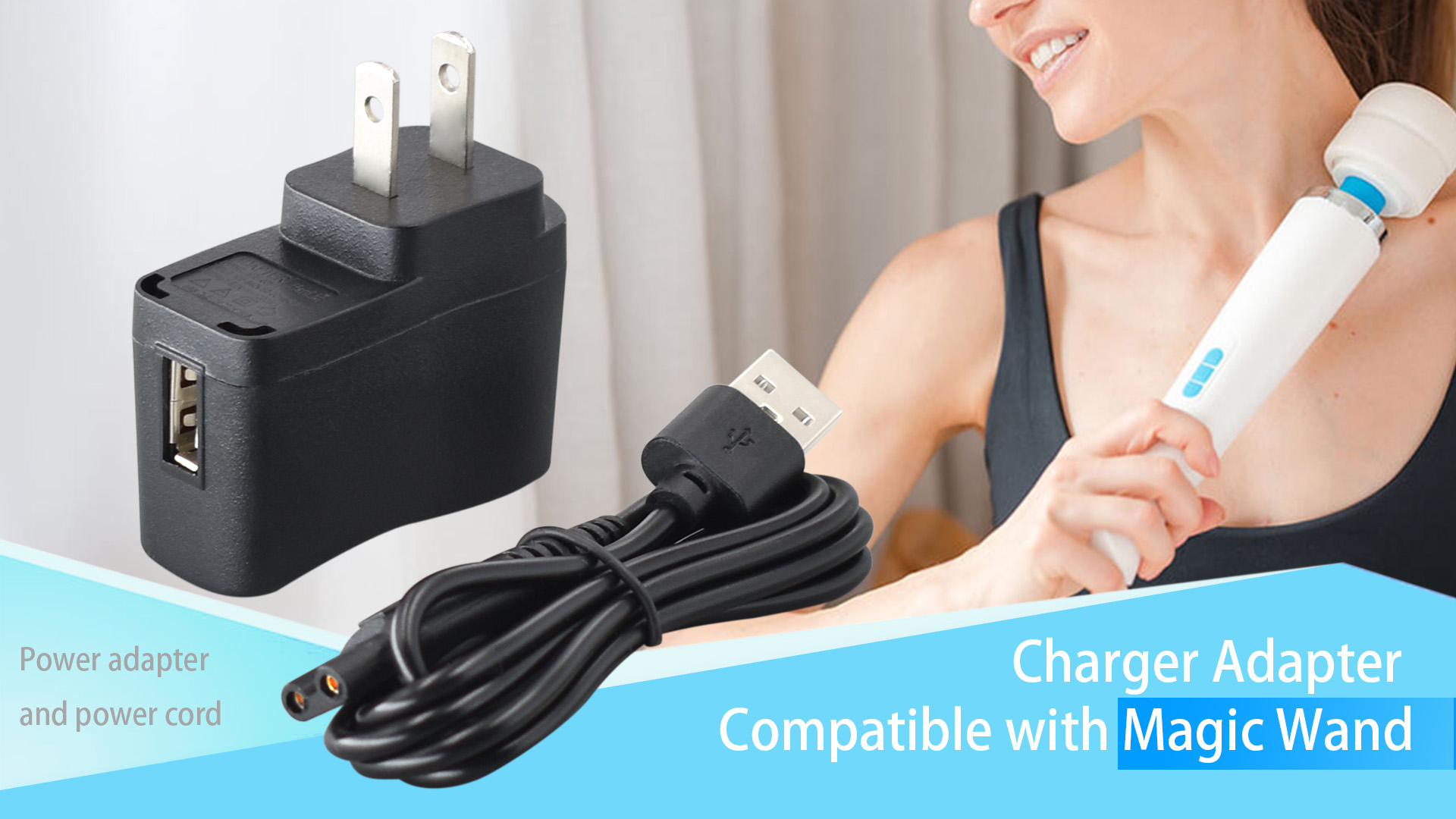 AIHARA +充電器 Amazon.com: Replacement Charger for Magic Wand Rechargeable HV-270