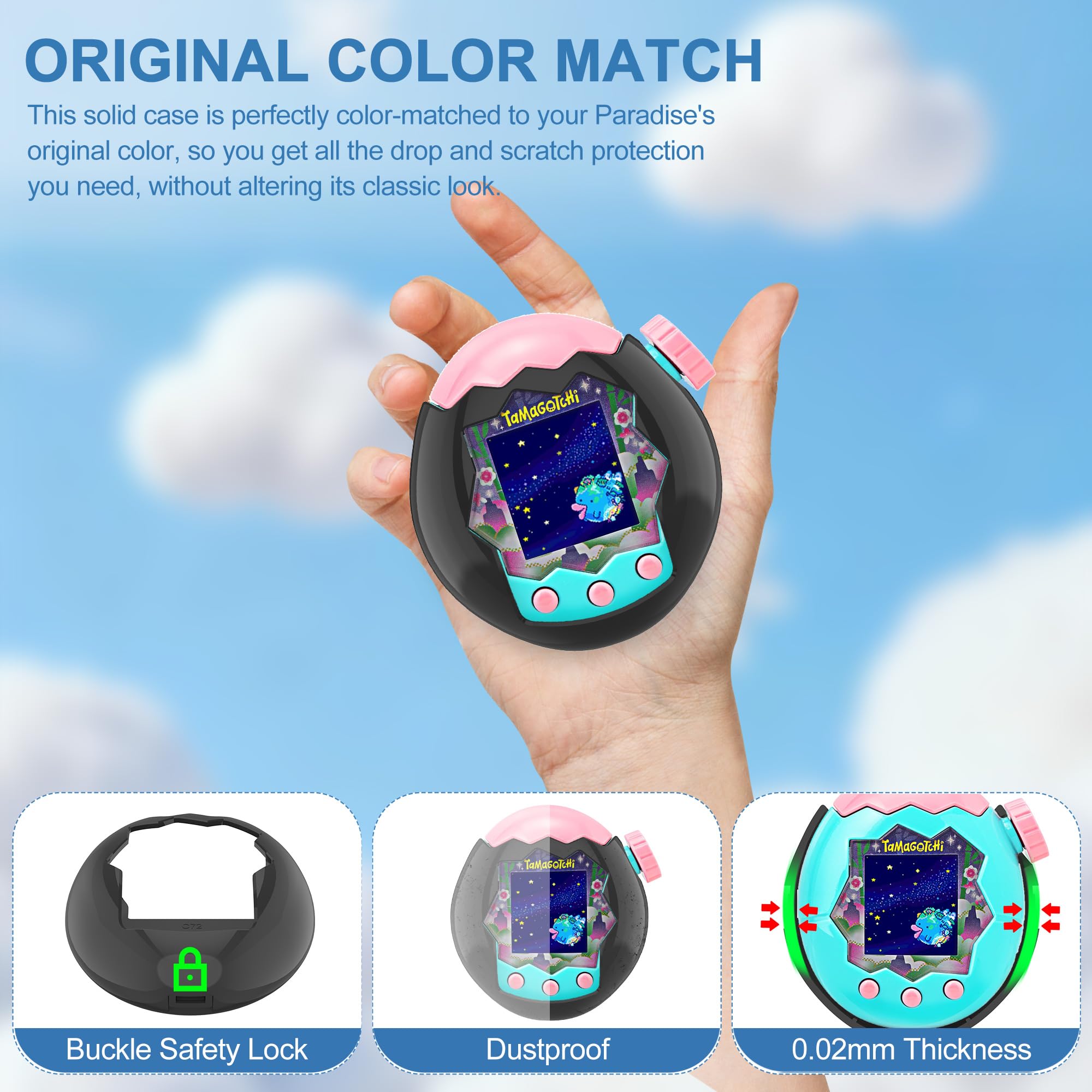 Amazon.co.jp: SGHLDE Tamagotchi Paradise用ケース ストラップ付き