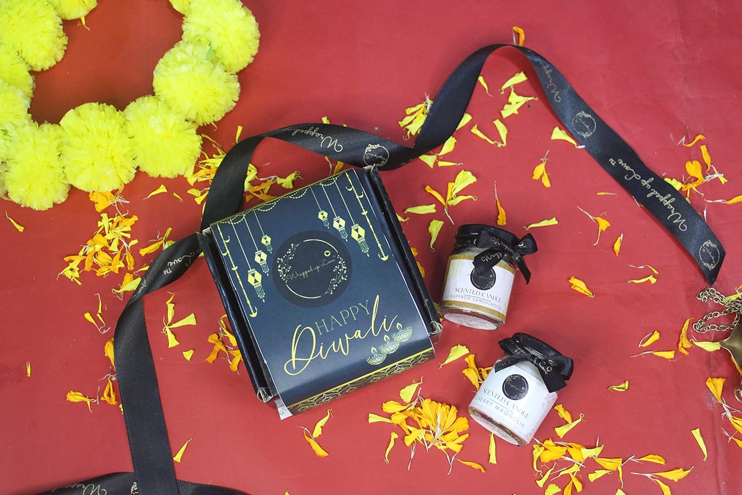 Wrapped up Love Mini Soy Wax Scented Candles Luxury Soy Wax Scented