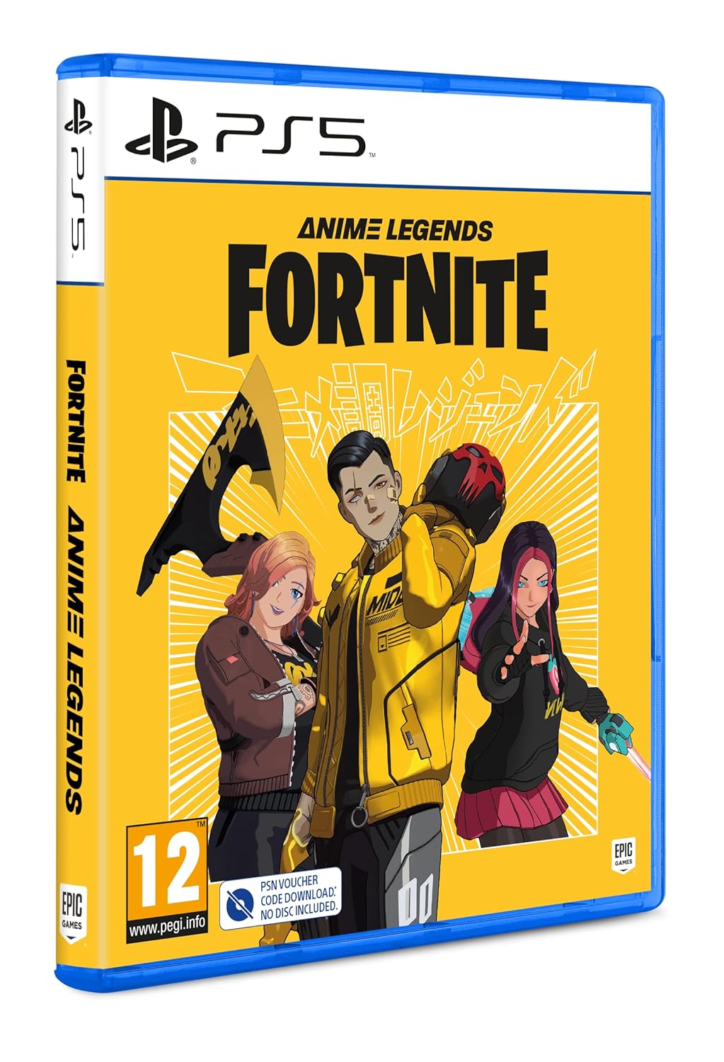 Epic Games Fortnite – Anime Legends (Game Download Code in Box) – PS5 Epic Games Fortnite – Anime Legends (Game Download Code in Box) – PS5