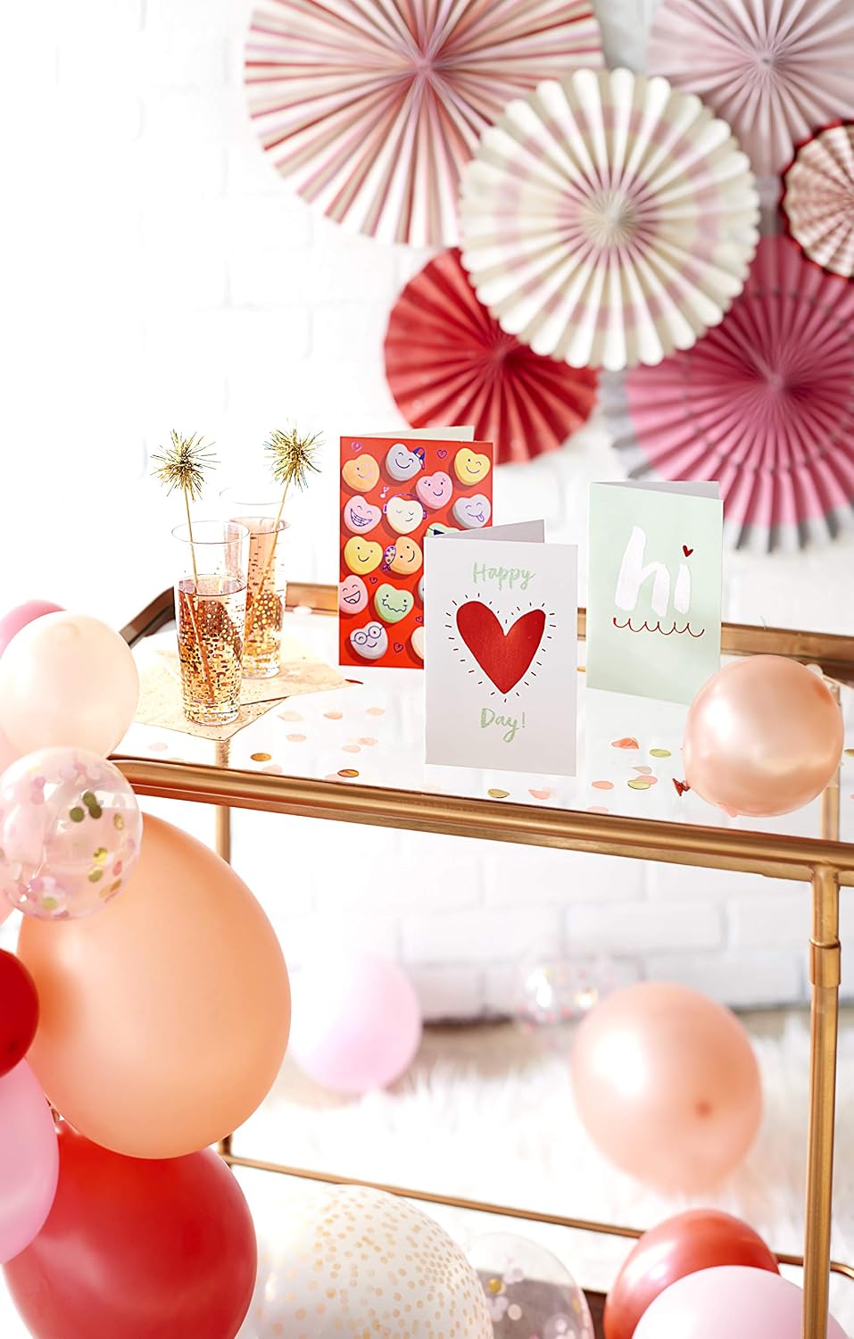 American Greetings Valentines Day Cards for Kids with Stickers, Warmest Wishes and Love-Filled Day (6-Count)