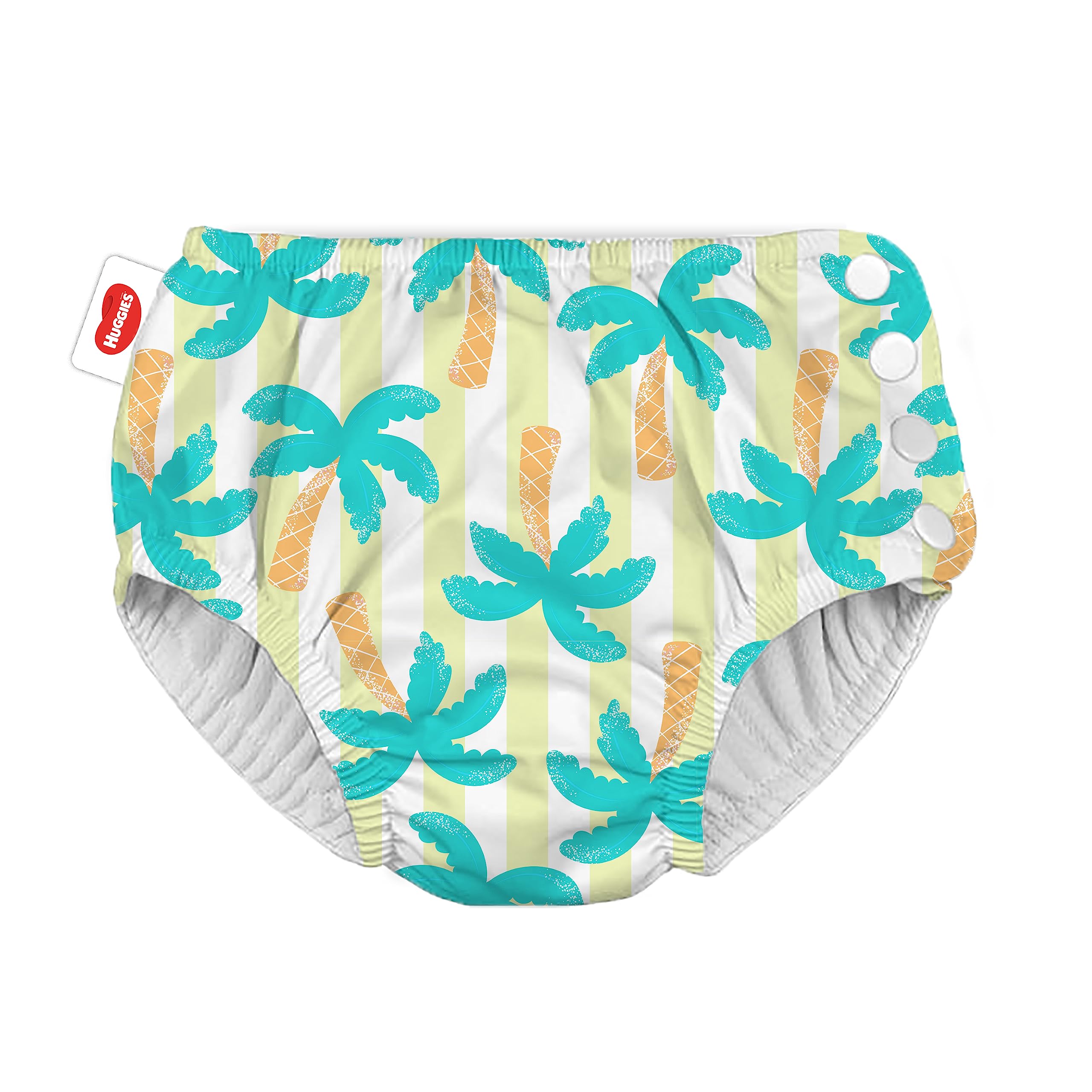 Huggies Little Swimmers, rozmiar 3-4 (7-15 kg), 1 pieluszka wielokrotnego użytku z tropikalnym wzorem