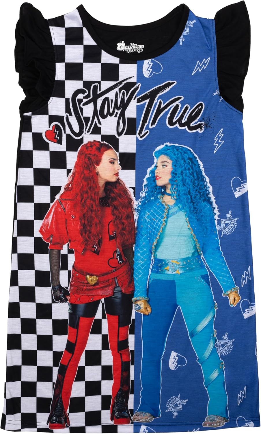 Disney Girls’ Nightgown, Soft & Cute Pajamas for Kids