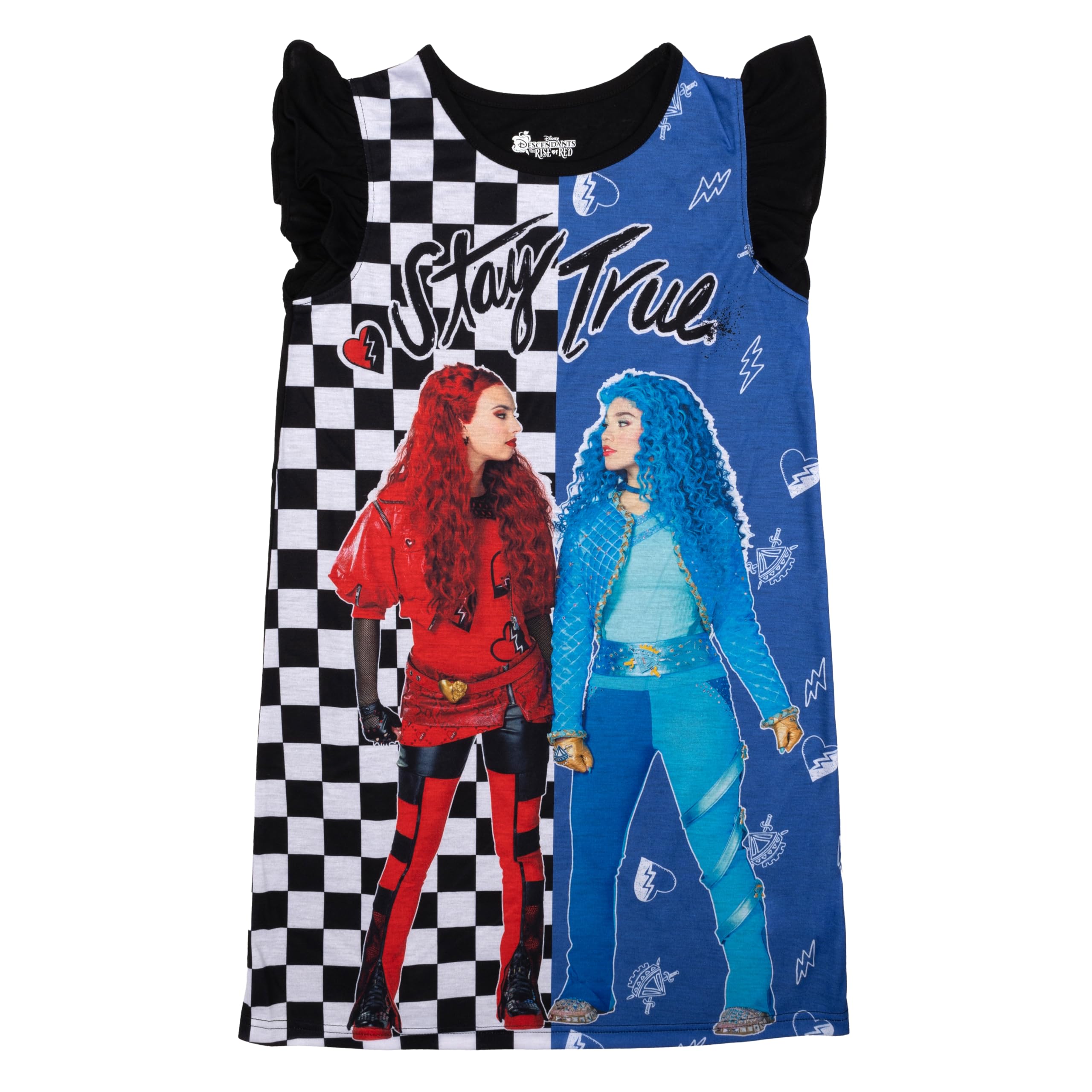 DisneyGirls' Nightgown, Soft & Cute Pajamas for Kids