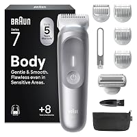 Braun Rasoio Elettrico Corpo Uomo Series 7, +8 Strumenti Cura Corpo