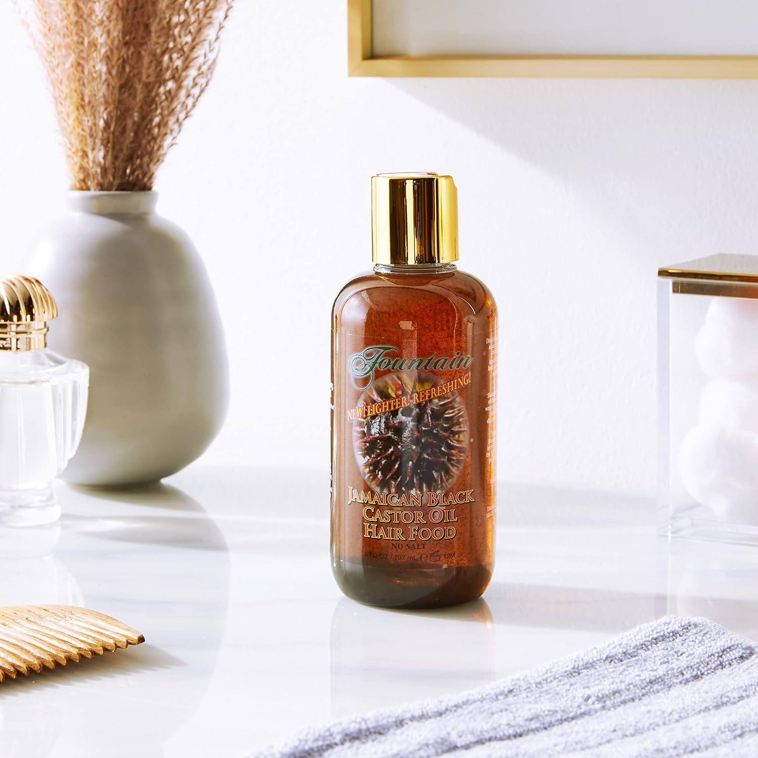 Fountain Jamaican Black Castor Oil Hair Food 8 Ounce