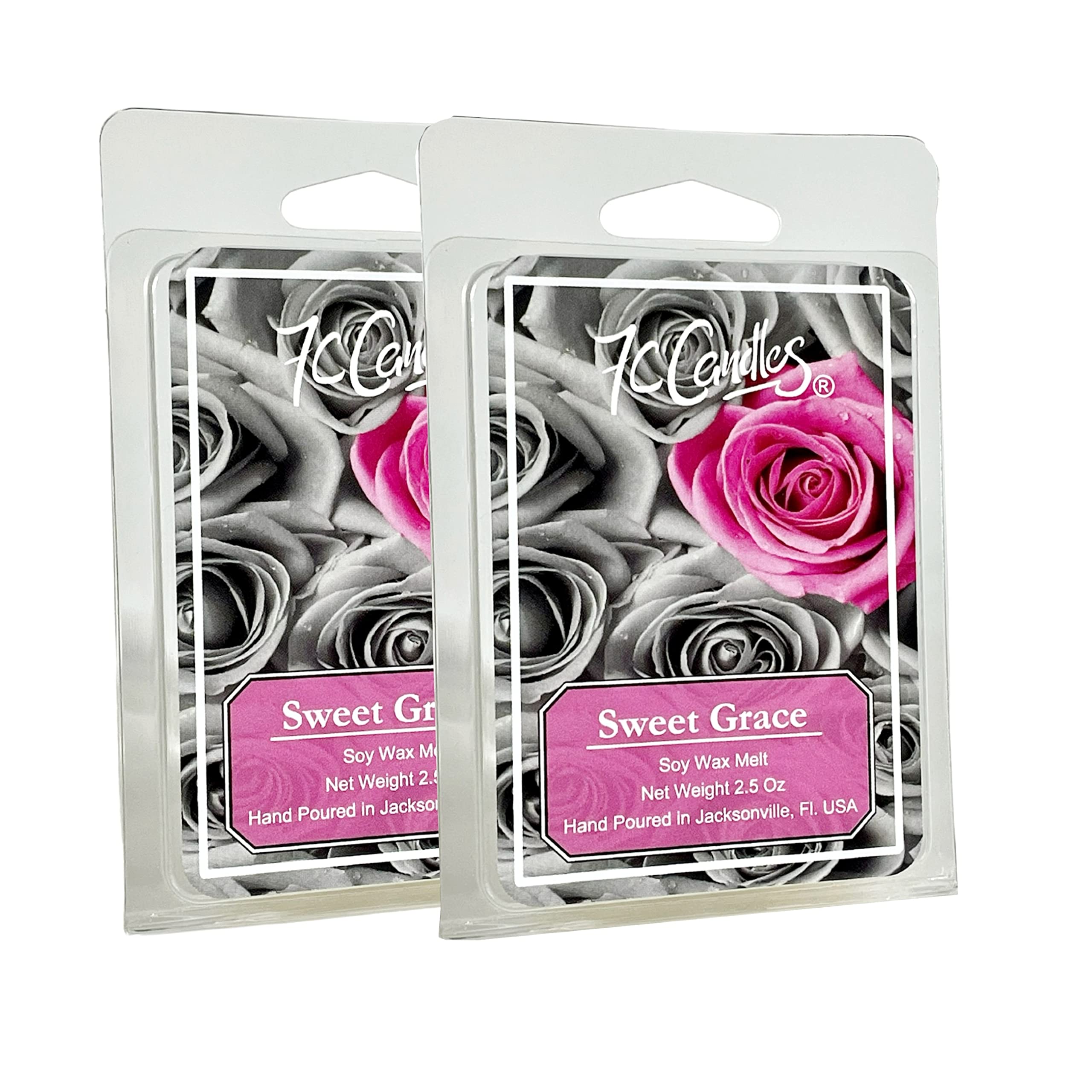 Wax Melts, Sweet Grace, Wax cubes strong scent, long lasting scented wax melts for warmer, 5 Oz (12 Cubes)