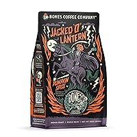 Vista 24 de Bones Coffee Company - Café de origen único de Colombia, almendras, fruta seca, notas de vainilla, café en granos enteros saborizado, granos de café