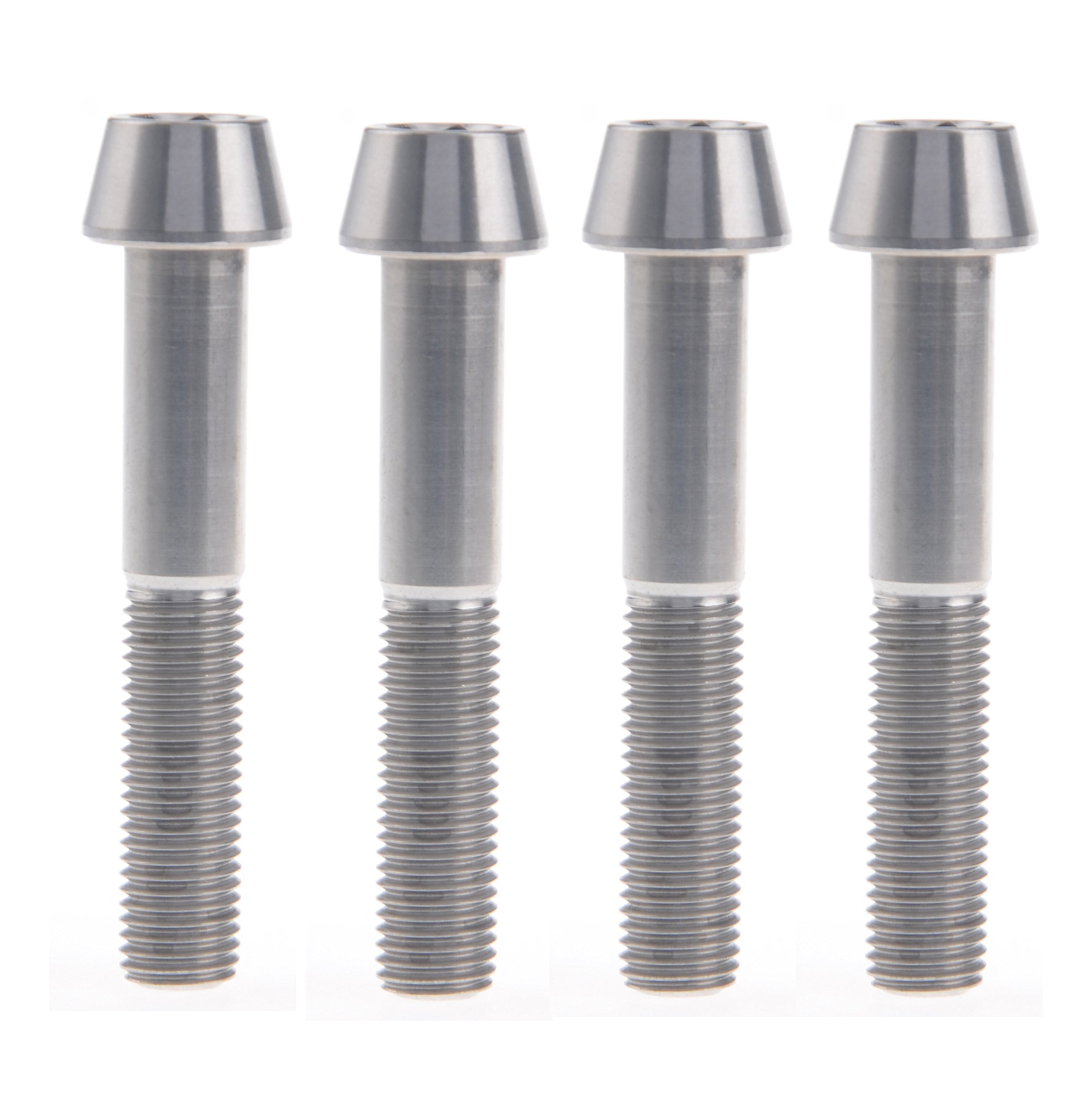 Lot de 4 vis coniques en titane pour étrier de frein Ducati Monster 696